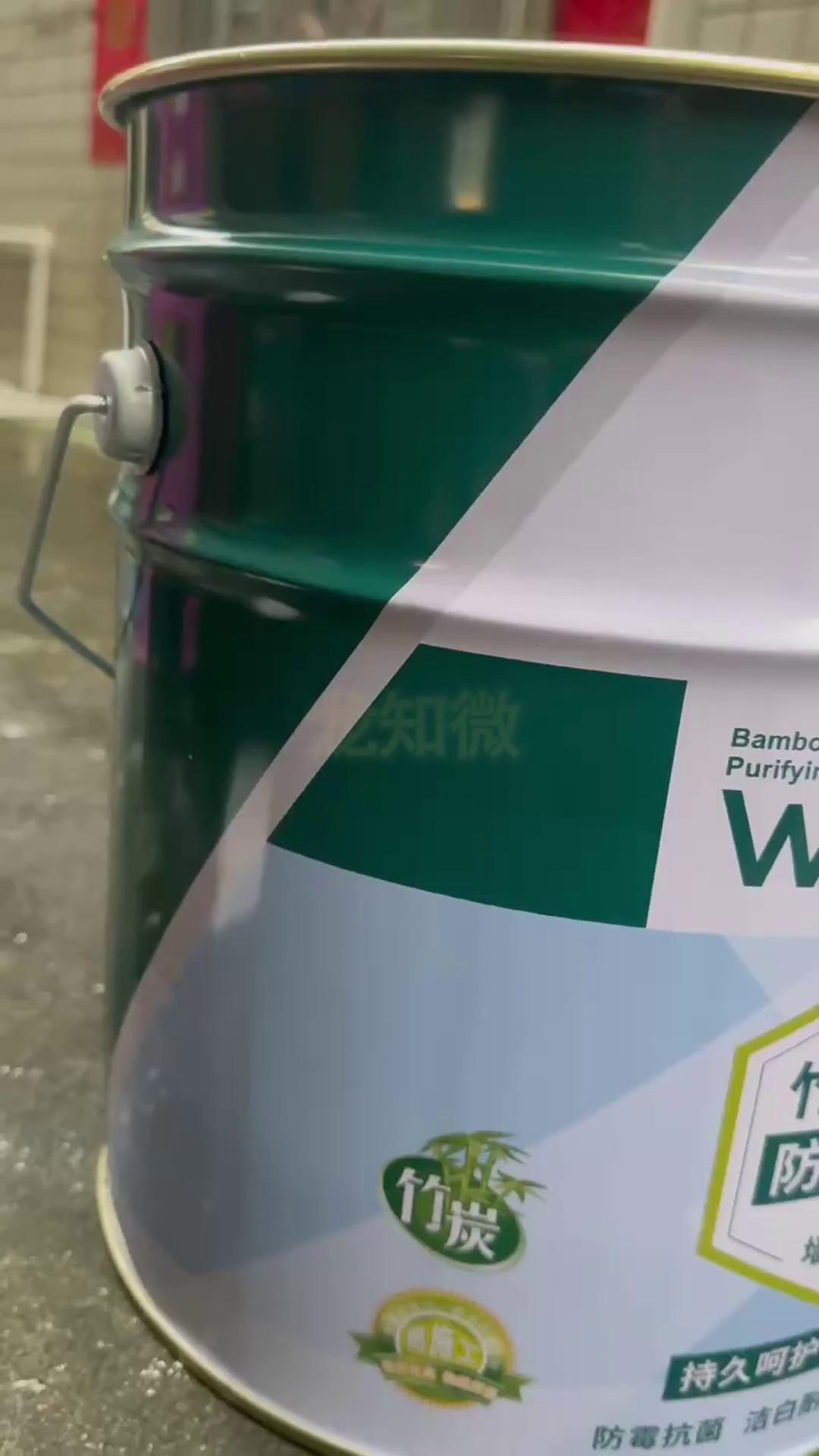 竹炭净味防霉5合1墙面漆